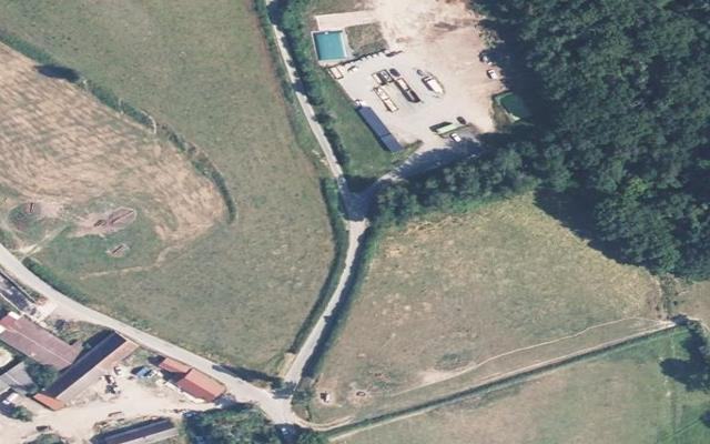 Vue aérienne — Déchetterie d'Étang-sur-Arroux