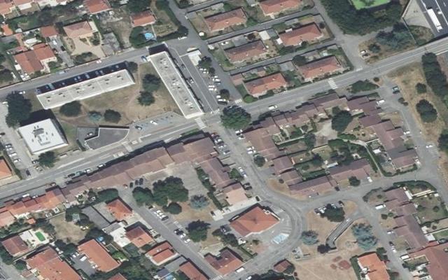 Vue aérienne — Déchetterie Chasse-sur-Rhône
