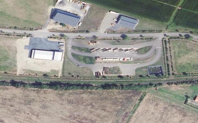 Vue aérienne — Déchetterie de Grenade-sur-l'Adour