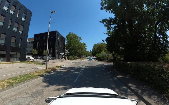 Vue depuis la rue — Déchetterie Meylan
