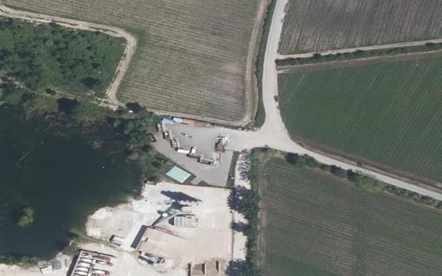 Vue aérienne — Déchetterie de Saint Laurent du Médoc