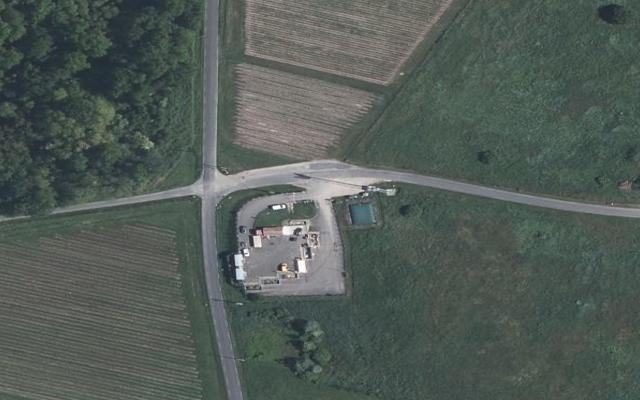 Vue aérienne — Déchetterie de Jau-Dignac-et-Loirac