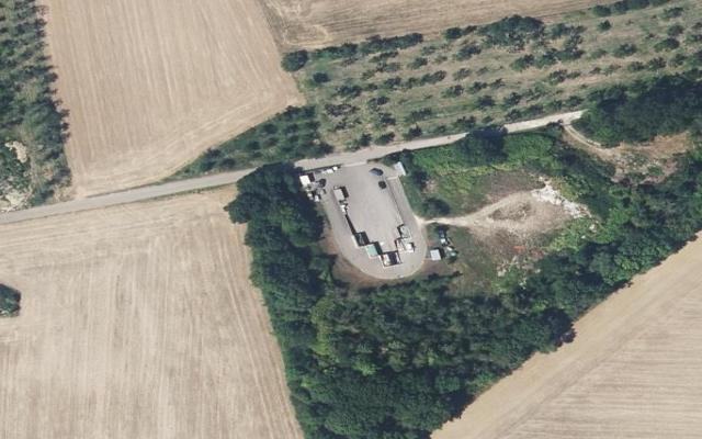 Vue aérienne — Déchetterie de Vigneulles-lès-Hattonchâtel