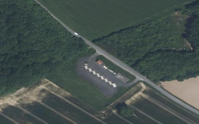 Vue aérienne — Déchetterie de Bégrolles-en-Mauges