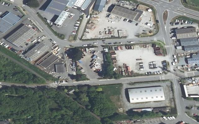 Vue aérienne — Déchetterie de Guérande
