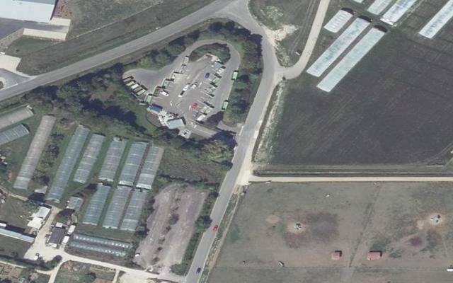 Vue aérienne — Déchetterie de Quetigny