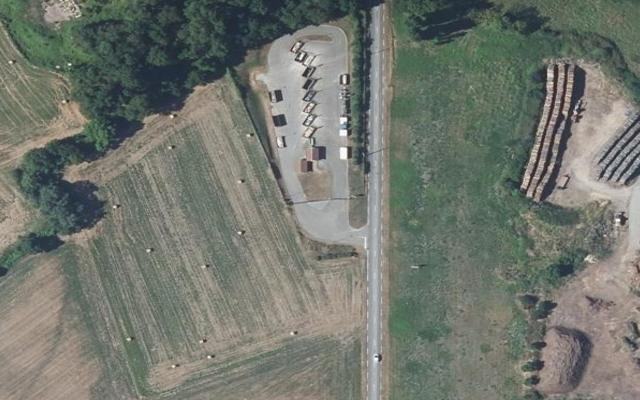 Vue aérienne — Déchetterie Panossas