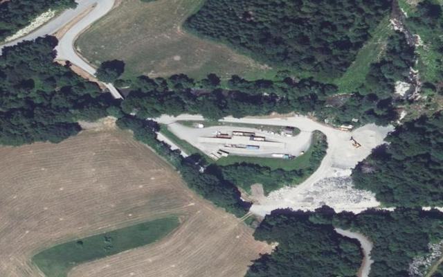 Vue aérienne — Déchetterie Vailly