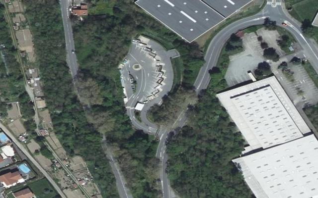 Vue aérienne — Déchetterie Saint-Étienne - Chauvetière