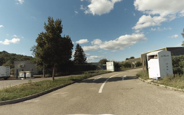 Vue depuis la rue — Déchetterie Chaponost