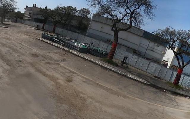 Vue depuis la rue — Déchetterie Villeurbanne Sud