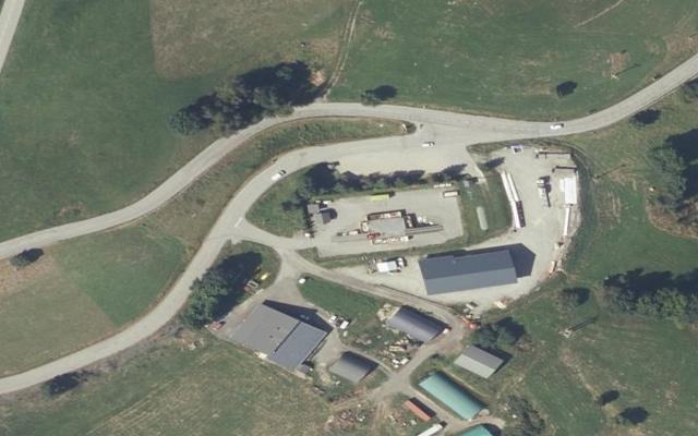 Vue aérienne — Déchetterie Fontcouverte-la Toussuire