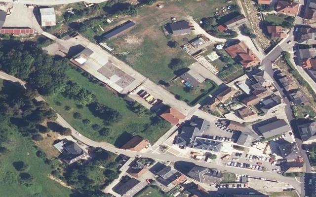 Vue aérienne — Déchetterie Saint-Pierre-d'Entremont