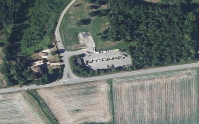 Vue aérienne — Déchetterie Montseveroux - Partie Ex Beaurepaire