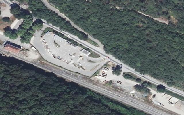Vue aérienne — Déchetterie Vif