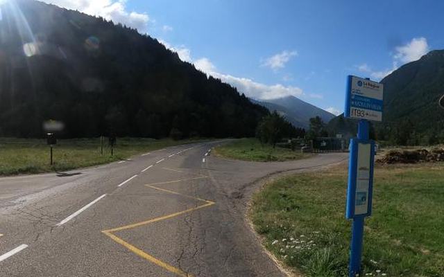 Vue depuis la rue — Déchetterie Lavaldens