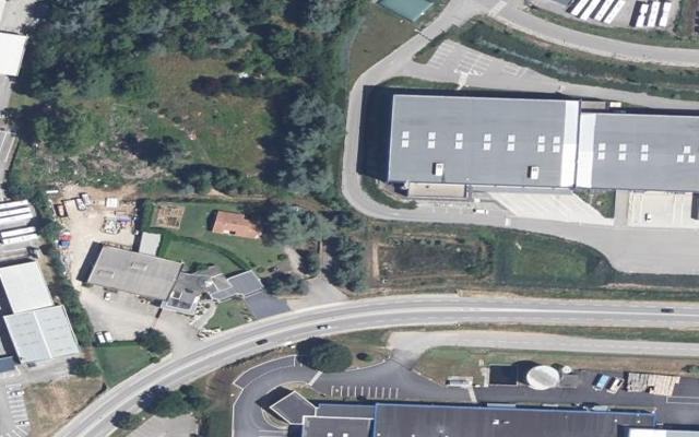 Vue aérienne — Déchetterie Annonay