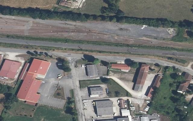 Vue aérienne — Déchetterie Vonnas