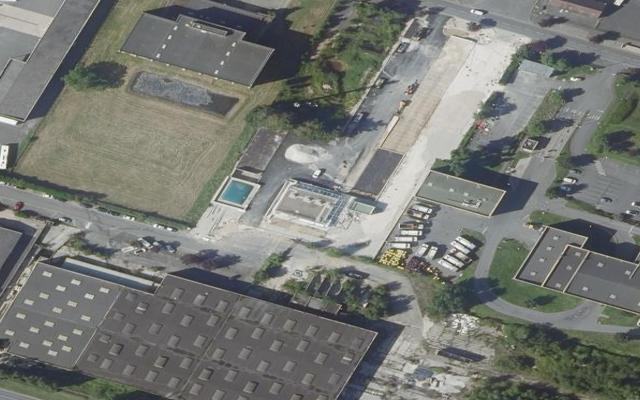 Vue aérienne — Déchetterie de Montereau-Fault-Yonne