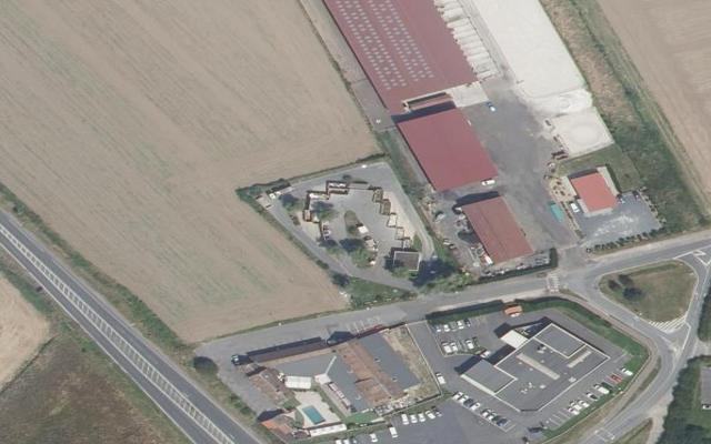 Vue aérienne — Déchetterie de Saint-Fargeau-Ponthierry