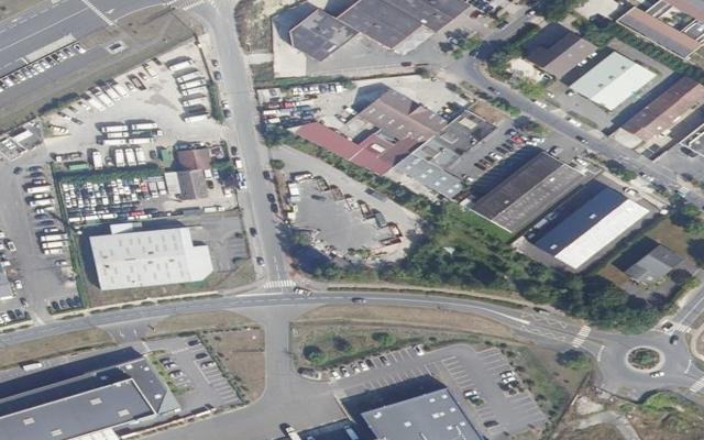 Vue aérienne — Déchetterie de Conflans-Sainte-Honorine
