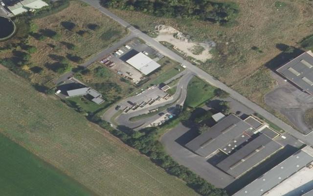 Vue aérienne — Déchetterie de Magny-en-Vexin