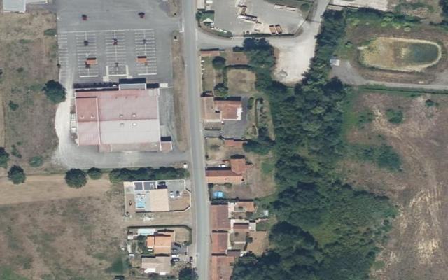 Vue aérienne — Déchetterie de Roumazieres Loubert