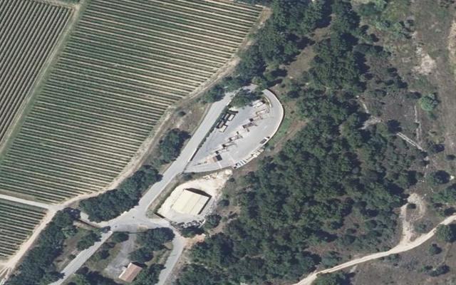 Vue aérienne — Déchetterie de Connaux