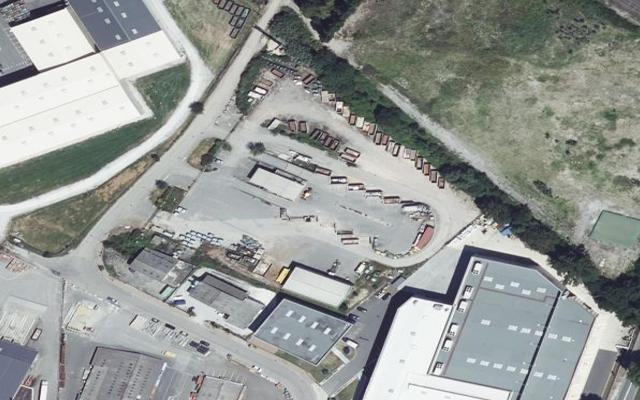 Vue aérienne — Déchetterie de Castelnaudary