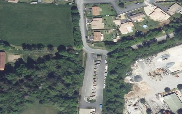 Vue aérienne — Déchetterie de Boulazac