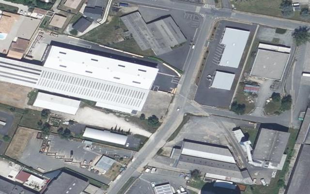Vue aérienne — Déchetterie de Libourne (Ballastière)