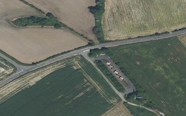Vue aérienne — Déchetterie de Nueil-sur-Layon