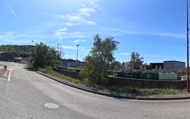 Vue depuis la rue — Déchetterie Culoz