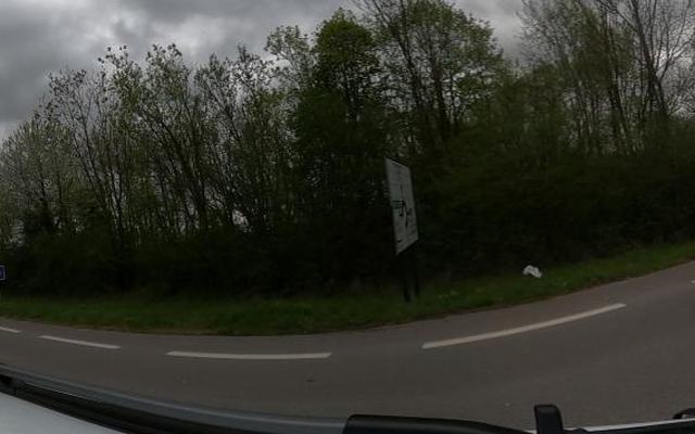 Vue depuis la rue — Déchetterie Beaucroissant