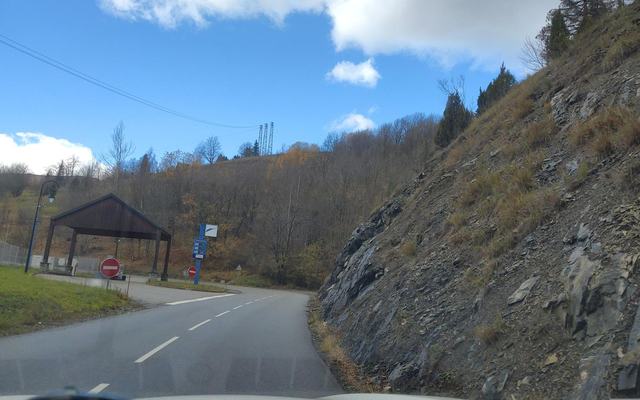 Vue depuis la rue — Déchetterie Saint-Jean-d'Arves