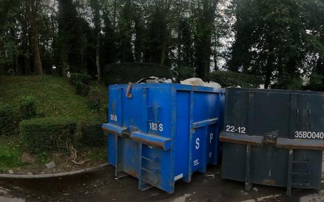 Vue depuis la rue — Déchetterie de Cherbourg-en-Cotentin