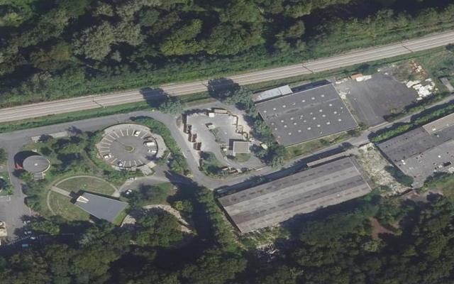 Vue aérienne — Déchetterie de Dammarie-les-Lys