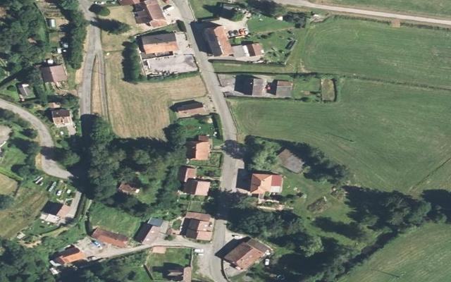 Vue aérienne — Déchetterie de Saint-Blaise-la-Roche