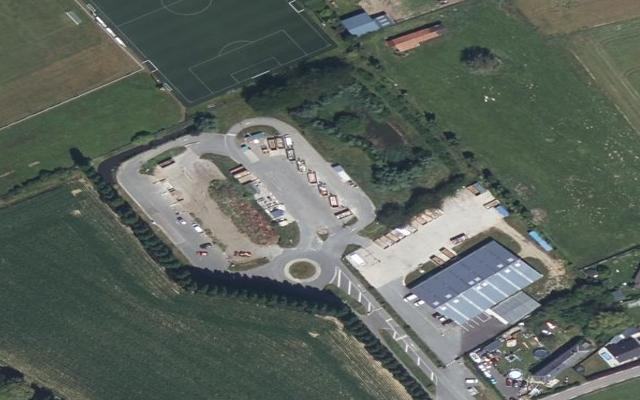 Vue aérienne — Déchetterie de Saint-Romain-de-Colbosc
