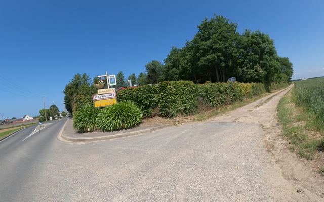 Vue depuis la rue — Déchetterie de Saint-Aubin-sur-Mer