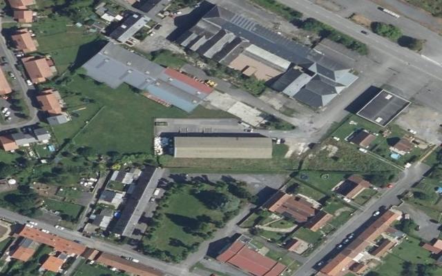 Vue aérienne — Déchetterie d'Aulnois-sous-Laon