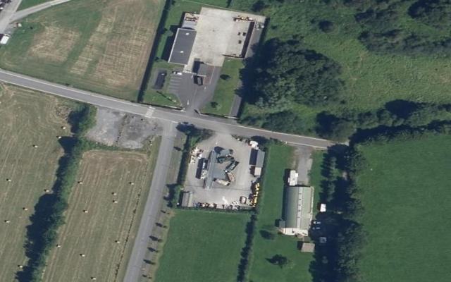 Vue aérienne — Déchetterie de La Capelle