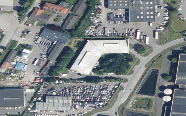 Vue aérienne — Déchetterie d'Amiens Est (Camon)