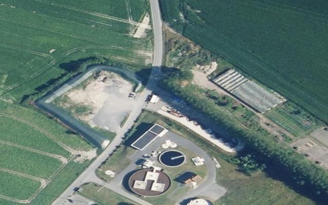 Vue aérienne — Déchetterie Crotoy