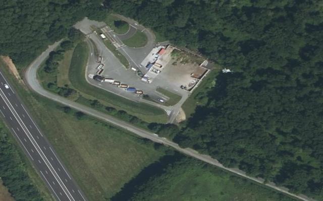 Vue aérienne — Déchetterie de Beaufort-en-Vallée