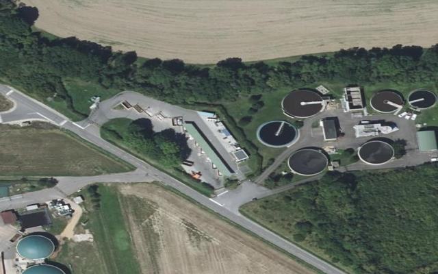 Vue aérienne — Déchetterie de Boulay-Moselle