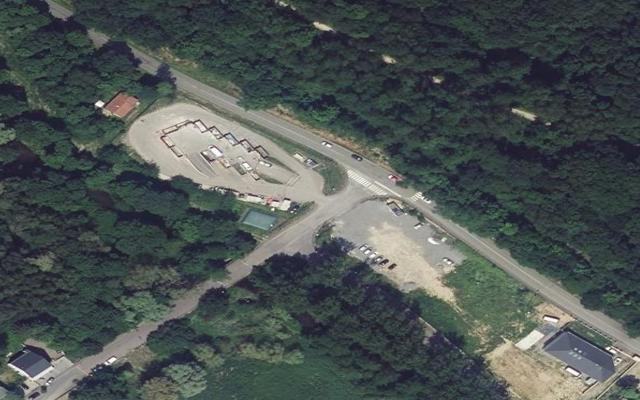 Vue aérienne — Déchetterie de Forbach et Petite-Roselle