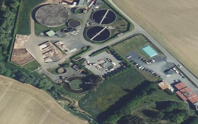 Vue aérienne — Déchetterie de Beauvois-en-Cambrésis