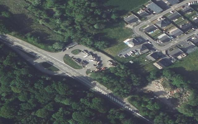 Vue aérienne — Déchetterie de Thumeries