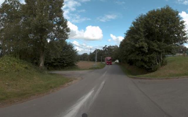 Vue depuis la rue — Déchetterie de Châteauneuf-du-Faou
